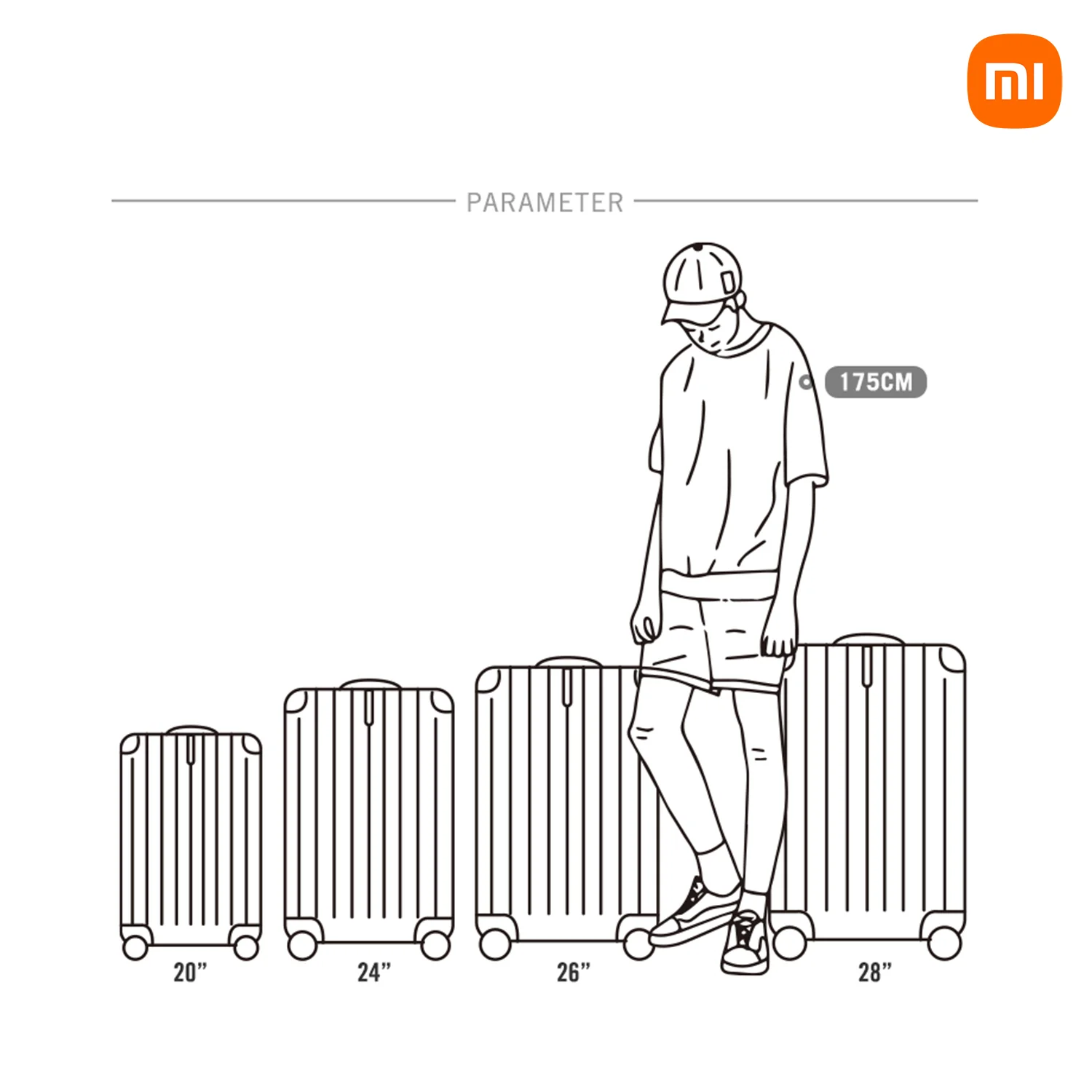 90 Points All-round Guard Suitcase - Image 14