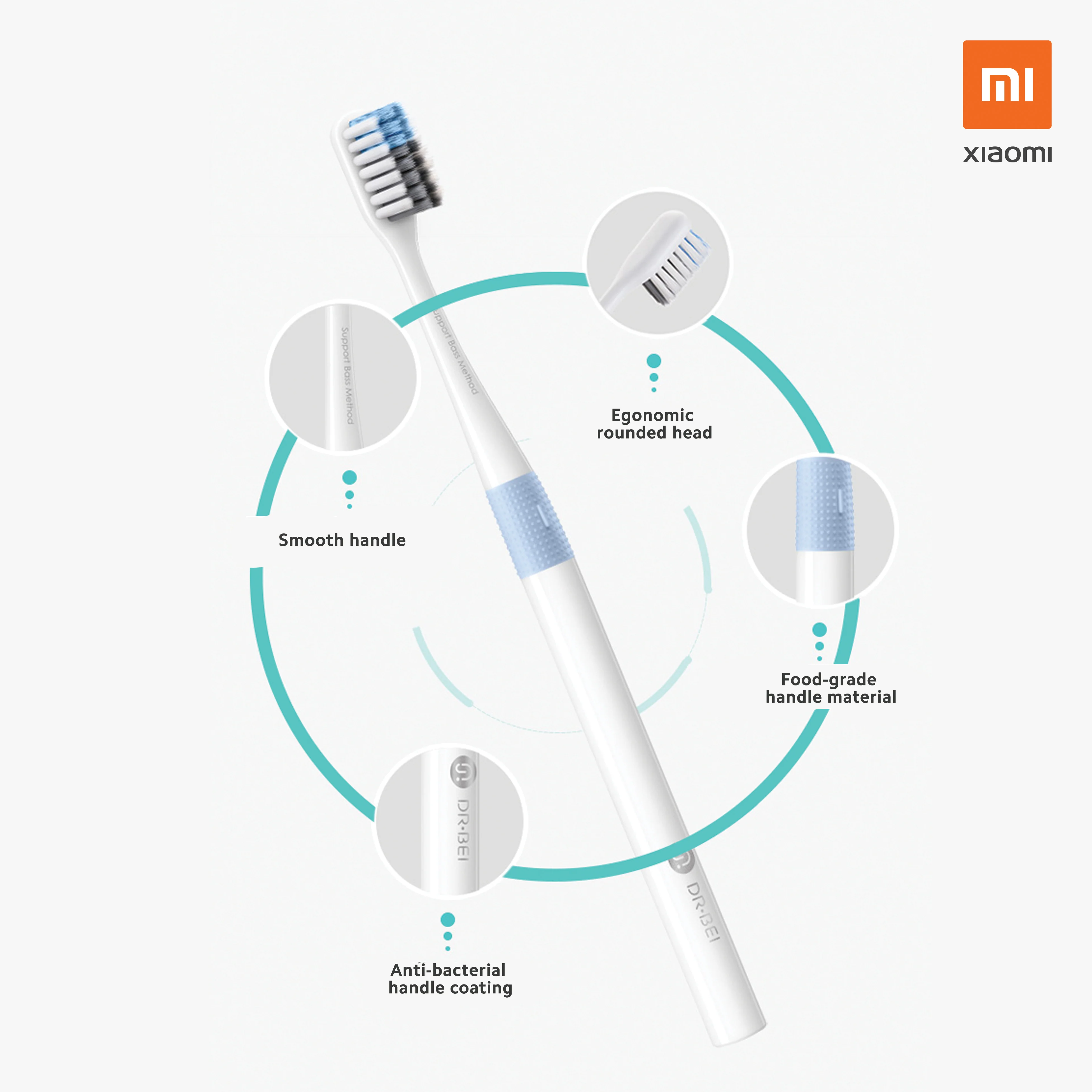 Dr. Bei Bass Classic Family Pack Toothbrush - Image 5
