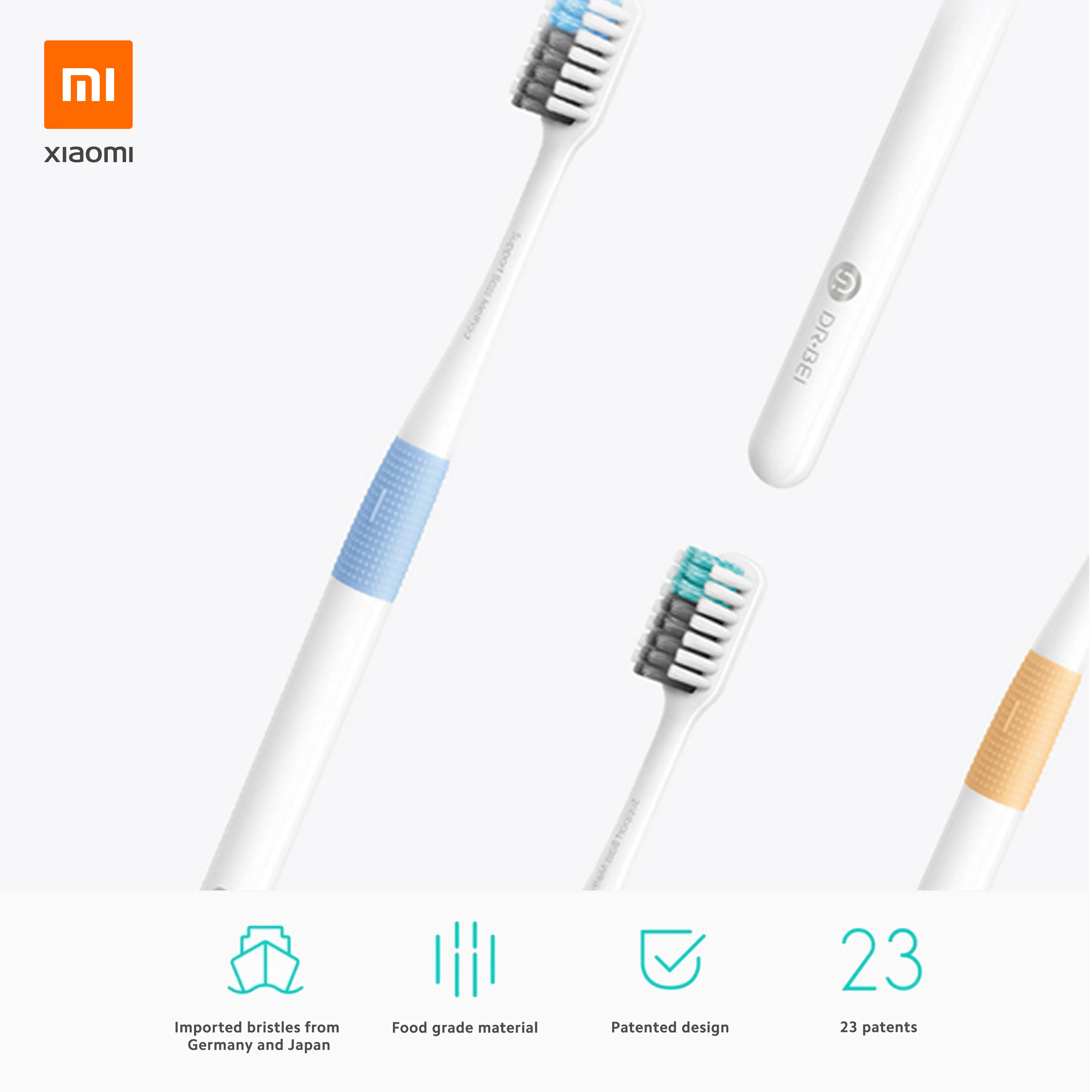 Dr. Bei Bass Travel Pack Toothbrush - Image 2
