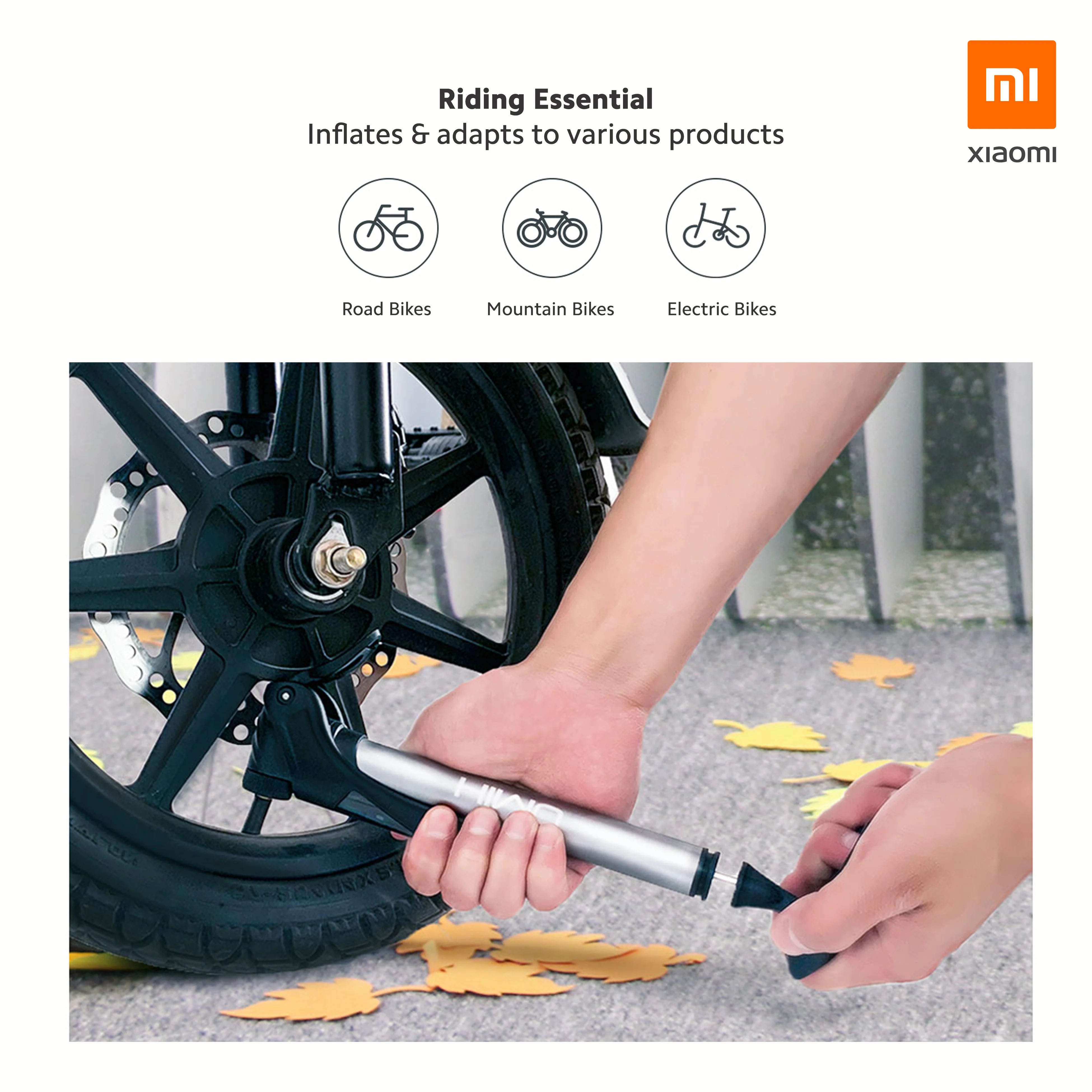 Xiaomi HIMO Portable Manual Air Pump - Image 3