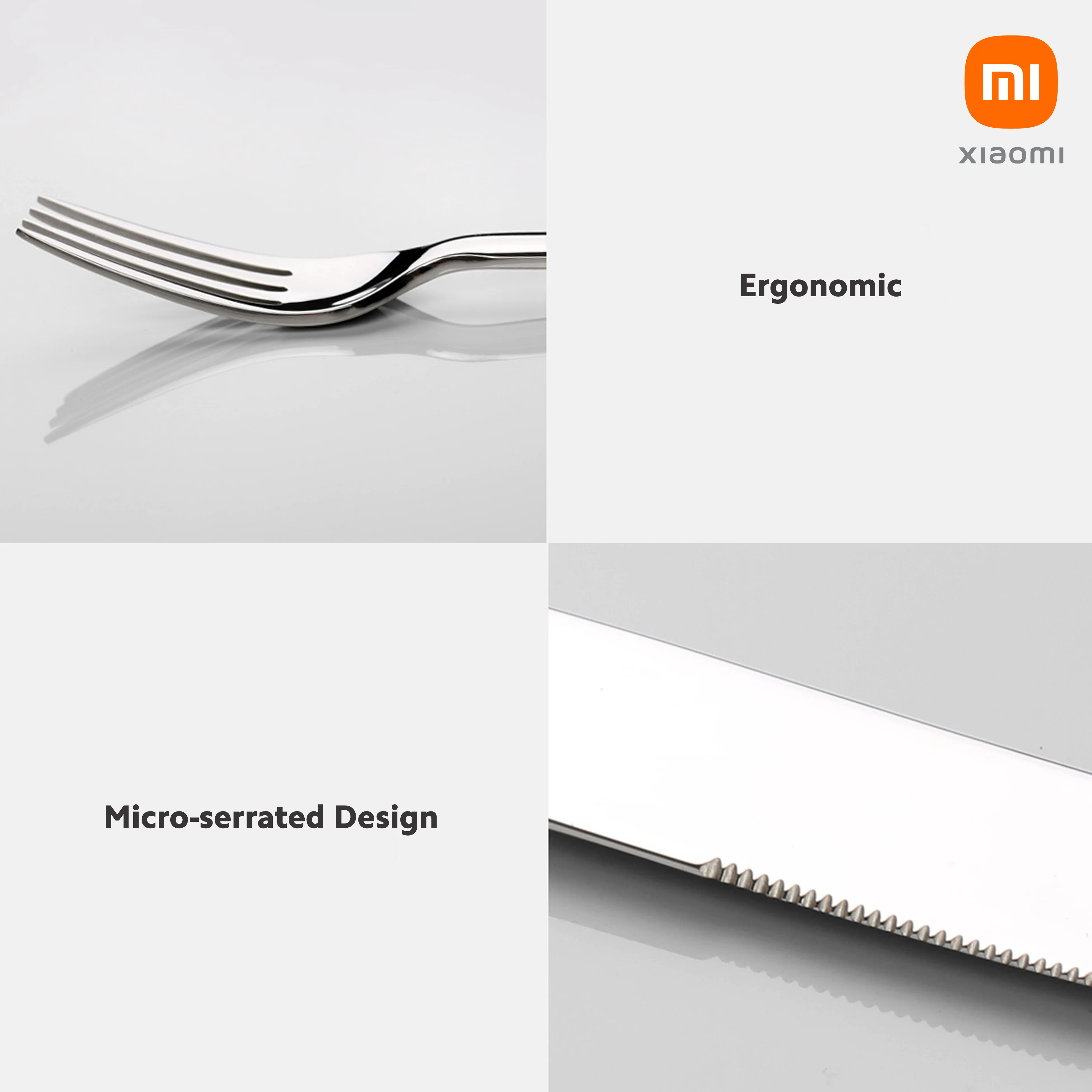 Huohou Stainless Steel Tableware Set - Image 10