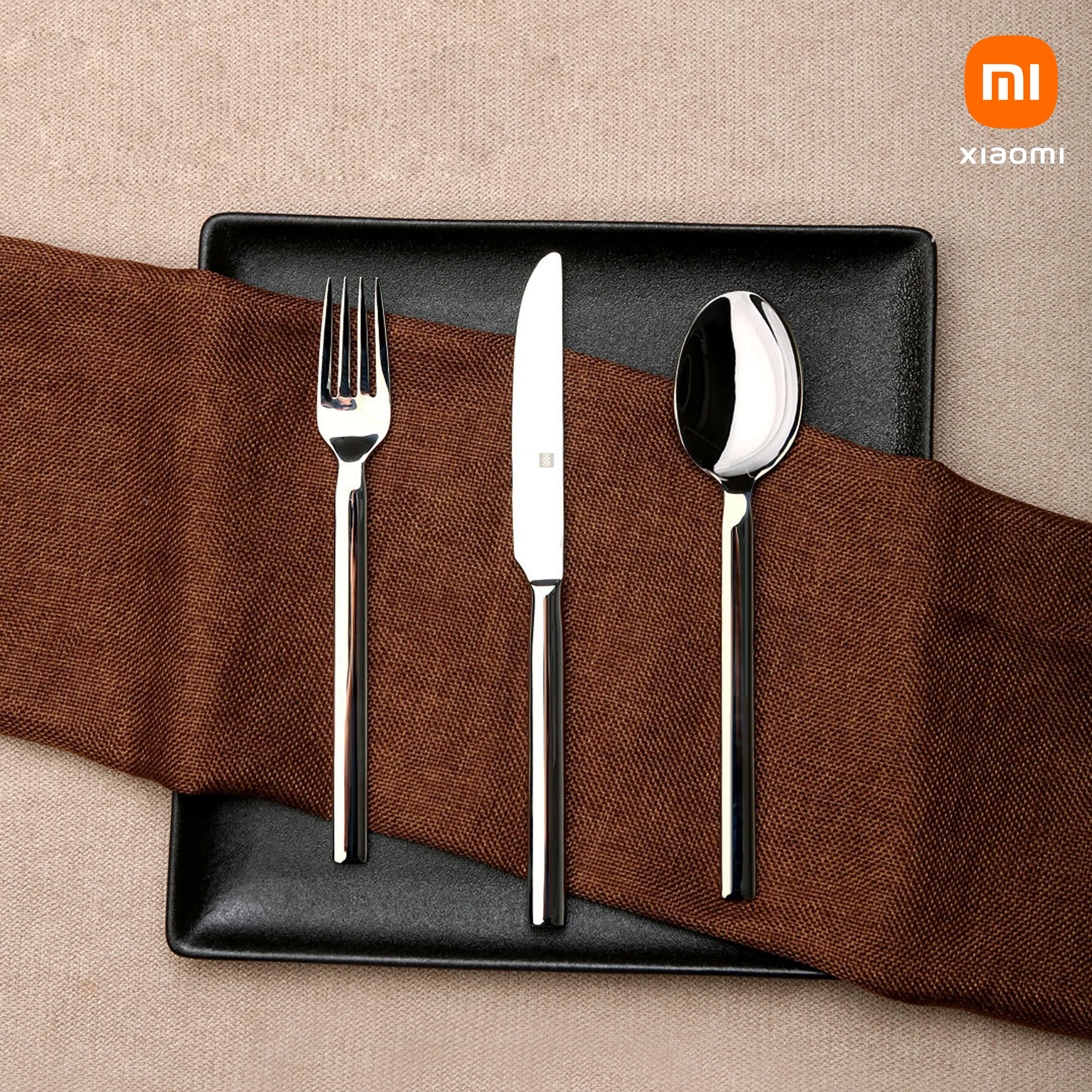 Huohou Stainless Steel Tableware Set - Image 3