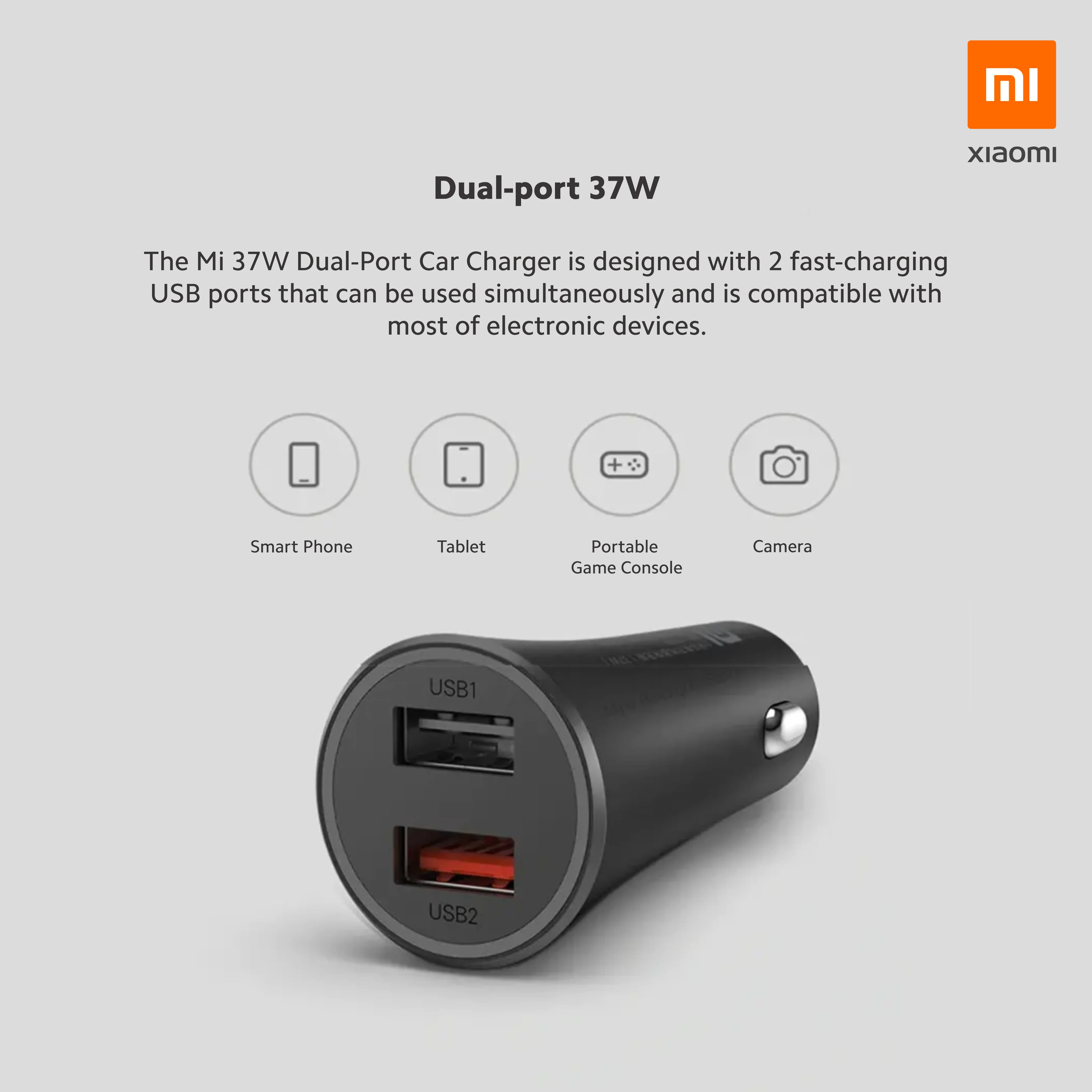 Mi 37W Dual-Port Car Charger - Image 4
