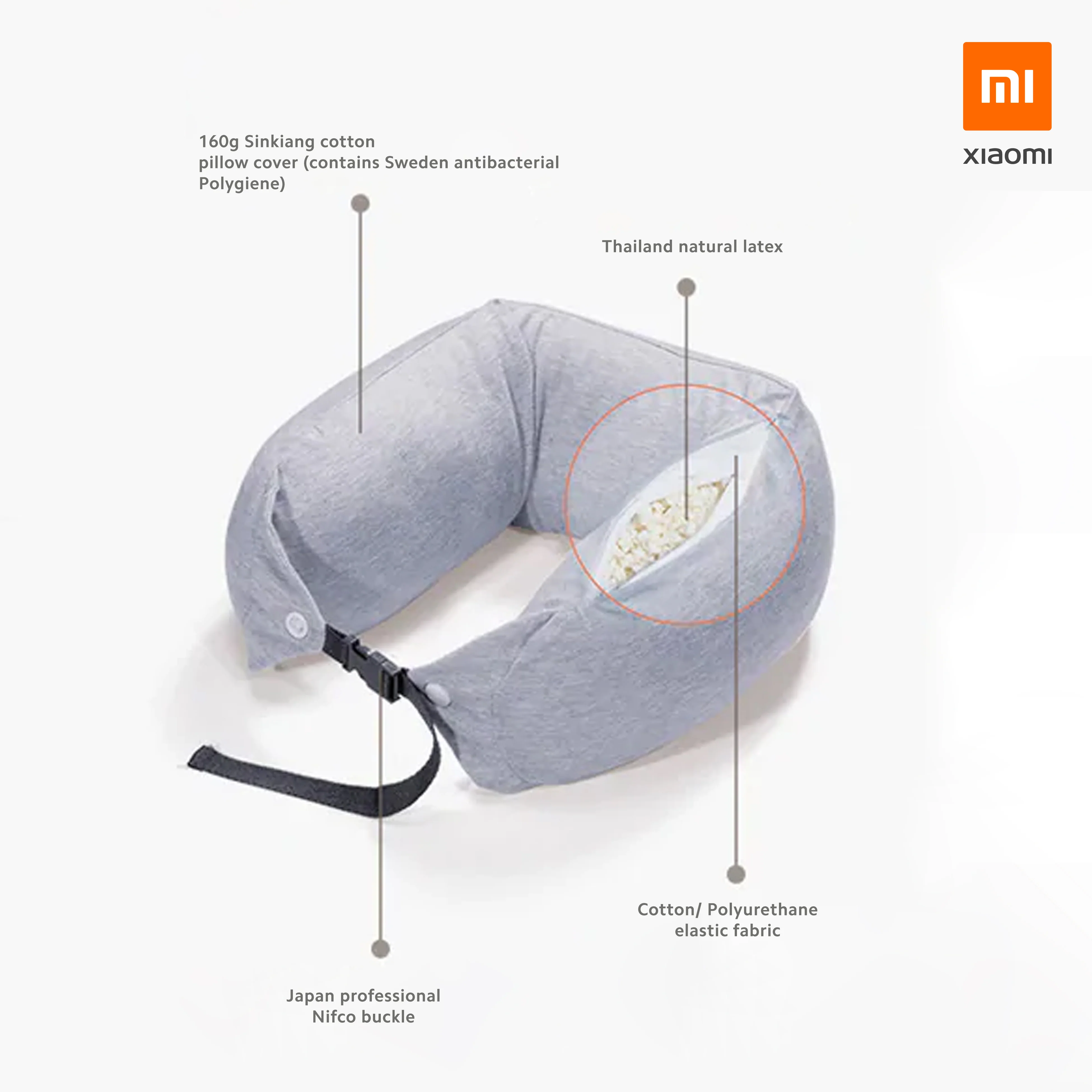 Xiaomi 8H Travel U-Shaped Pillow - Image 4