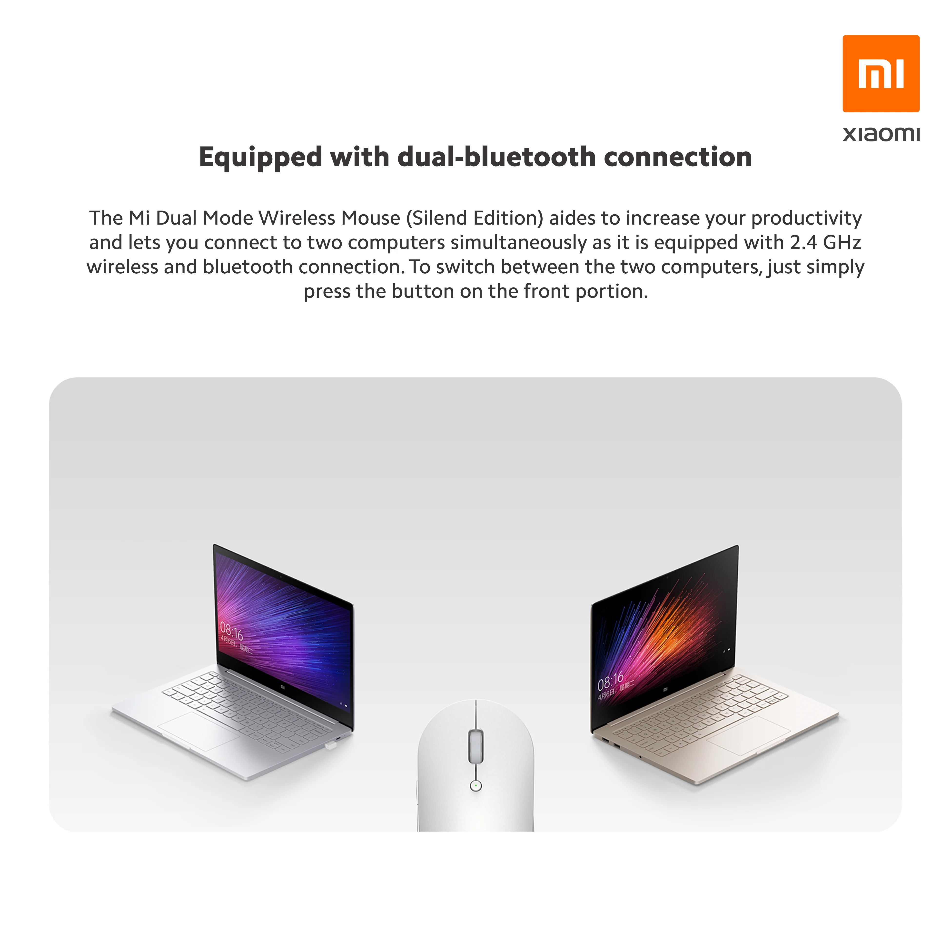 Mi Dual Mode Wireless Mouse Silent Edition - Image 4