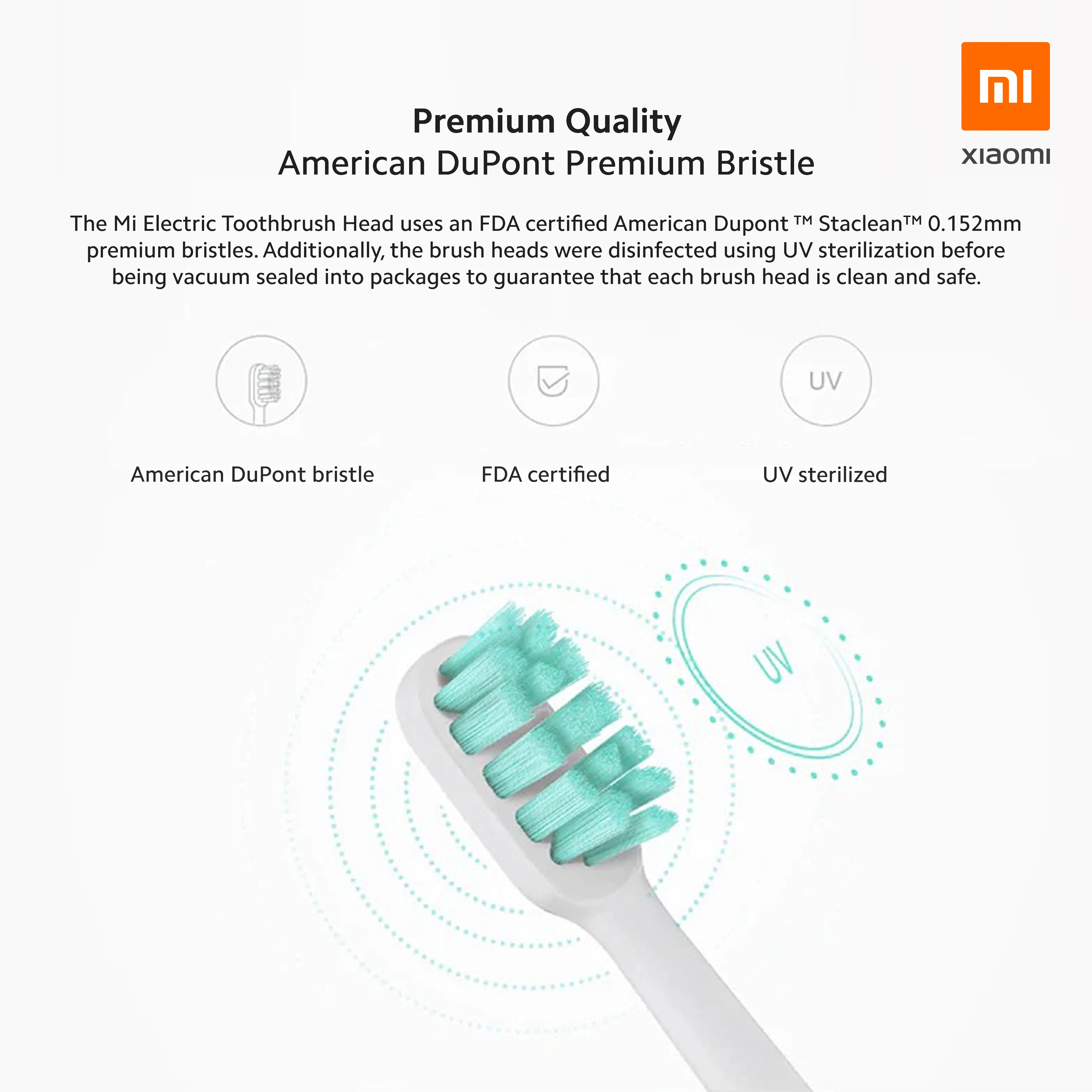 Xiaomi Mi Electric Toothbrush Head 3-pack - Image 10