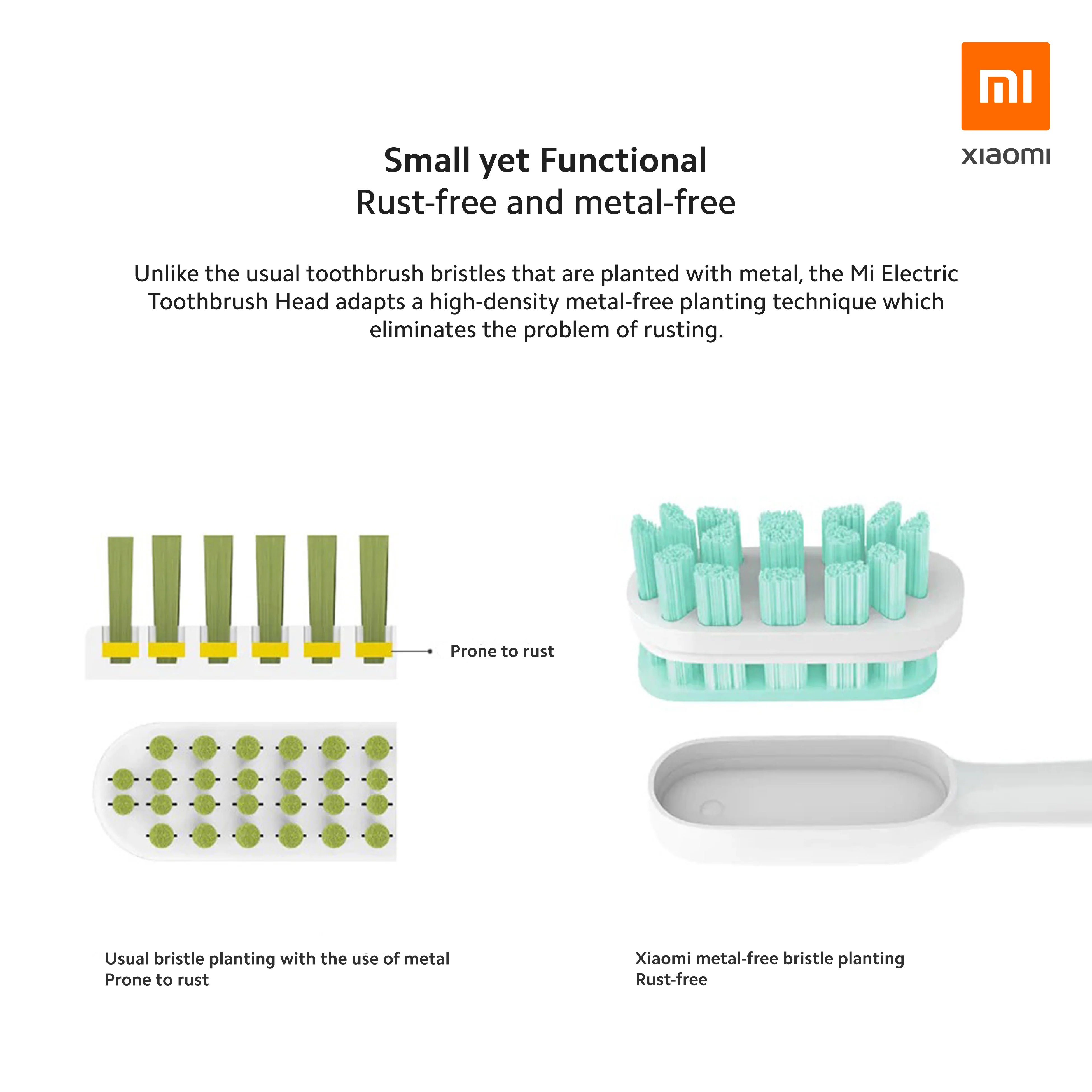 Xiaomi Mi Electric Toothbrush Head 3-pack - Image 8