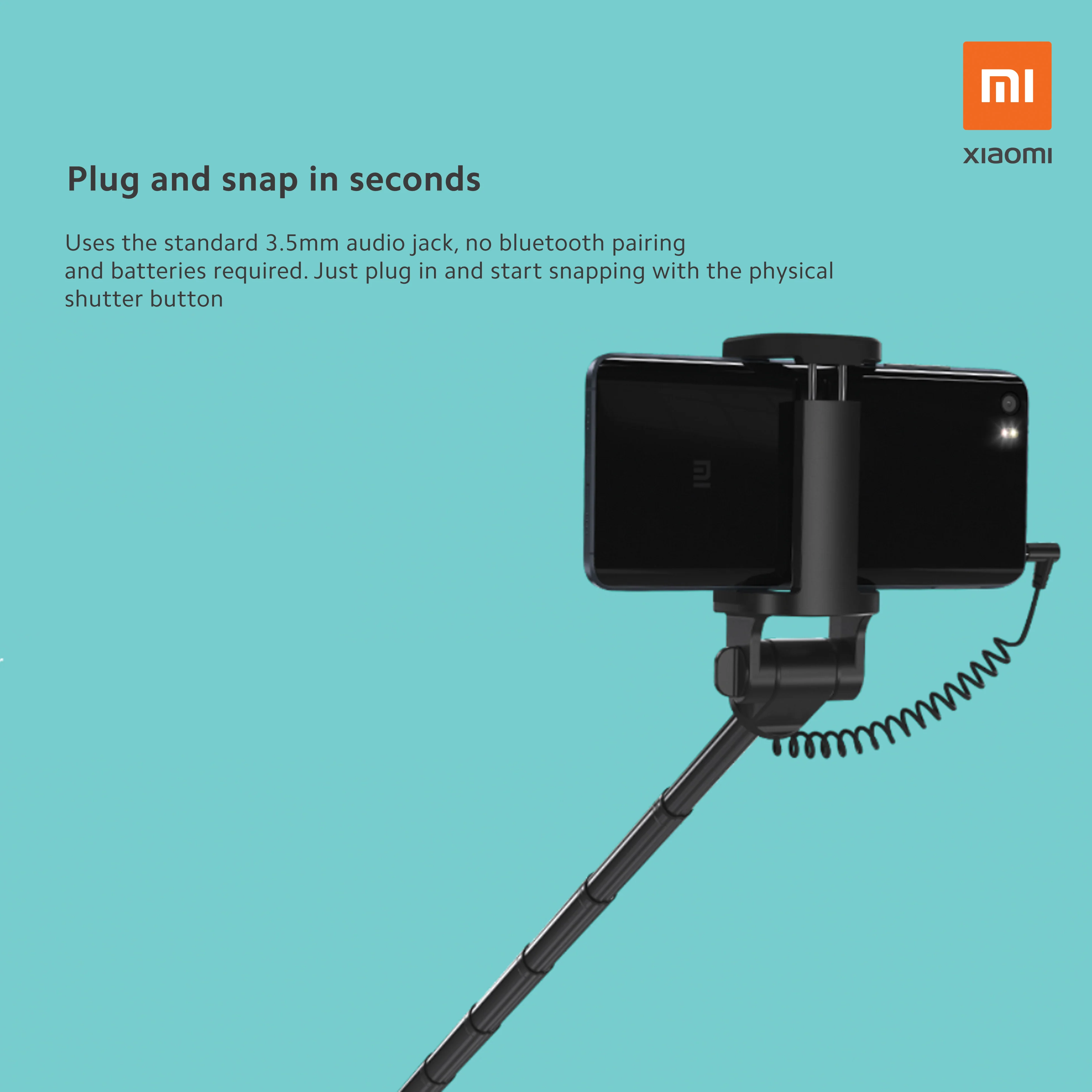 Xiaomi Selfie Stick (Wired Remote Shutter) - Image 6