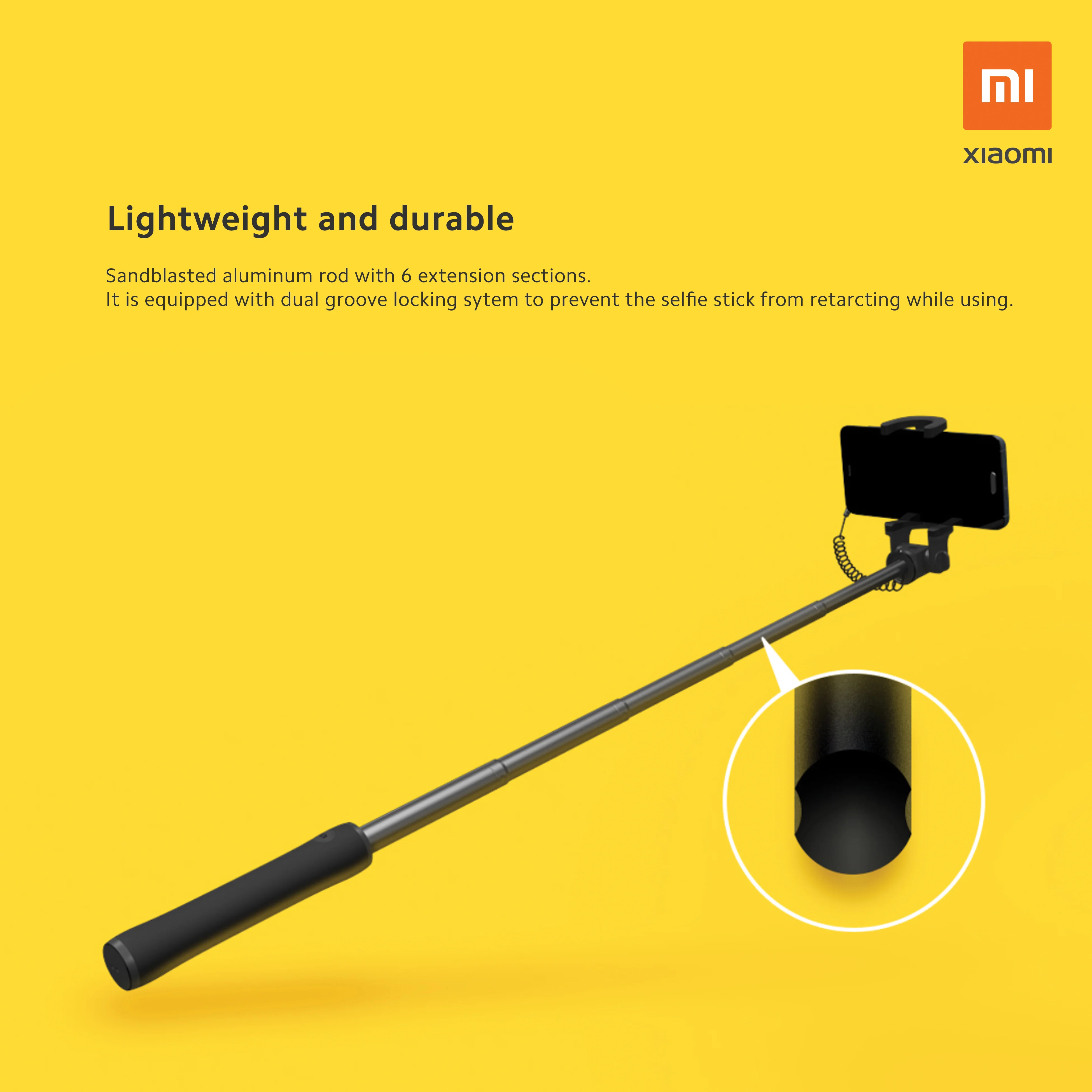 Xiaomi Selfie Stick (Wired Remote Shutter) - Image 7