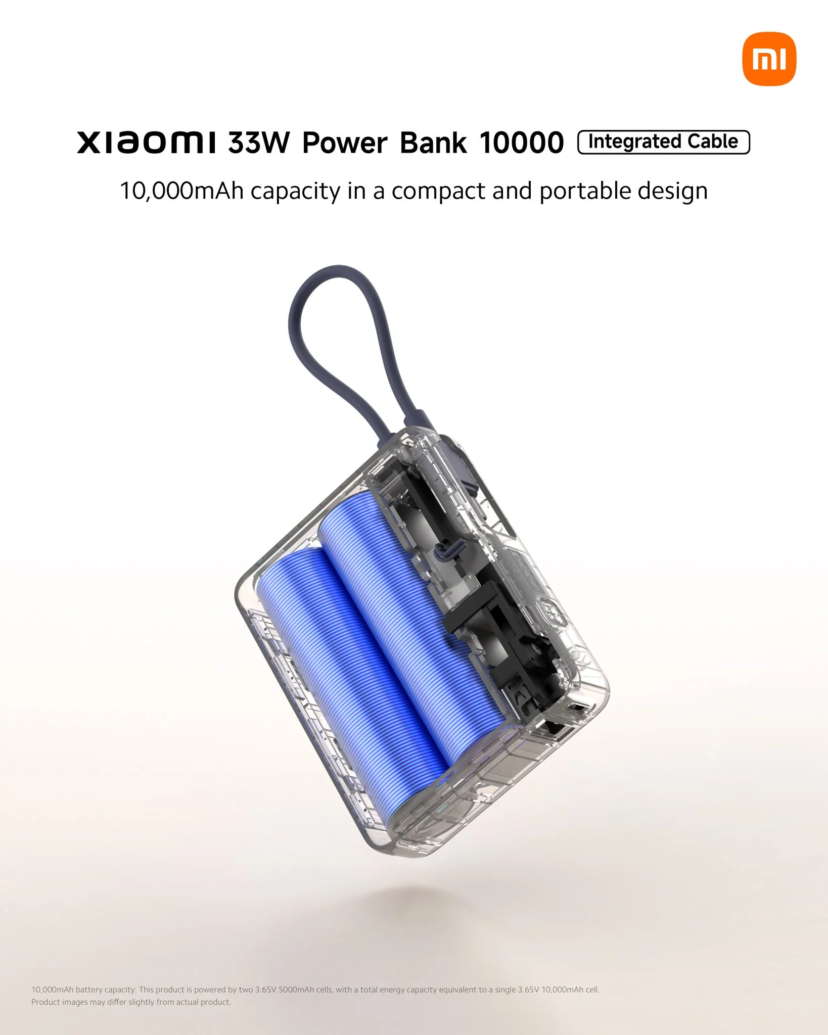 Xiaomi 10000mAh Power Bank 33W Integrated Cable - Image 9
