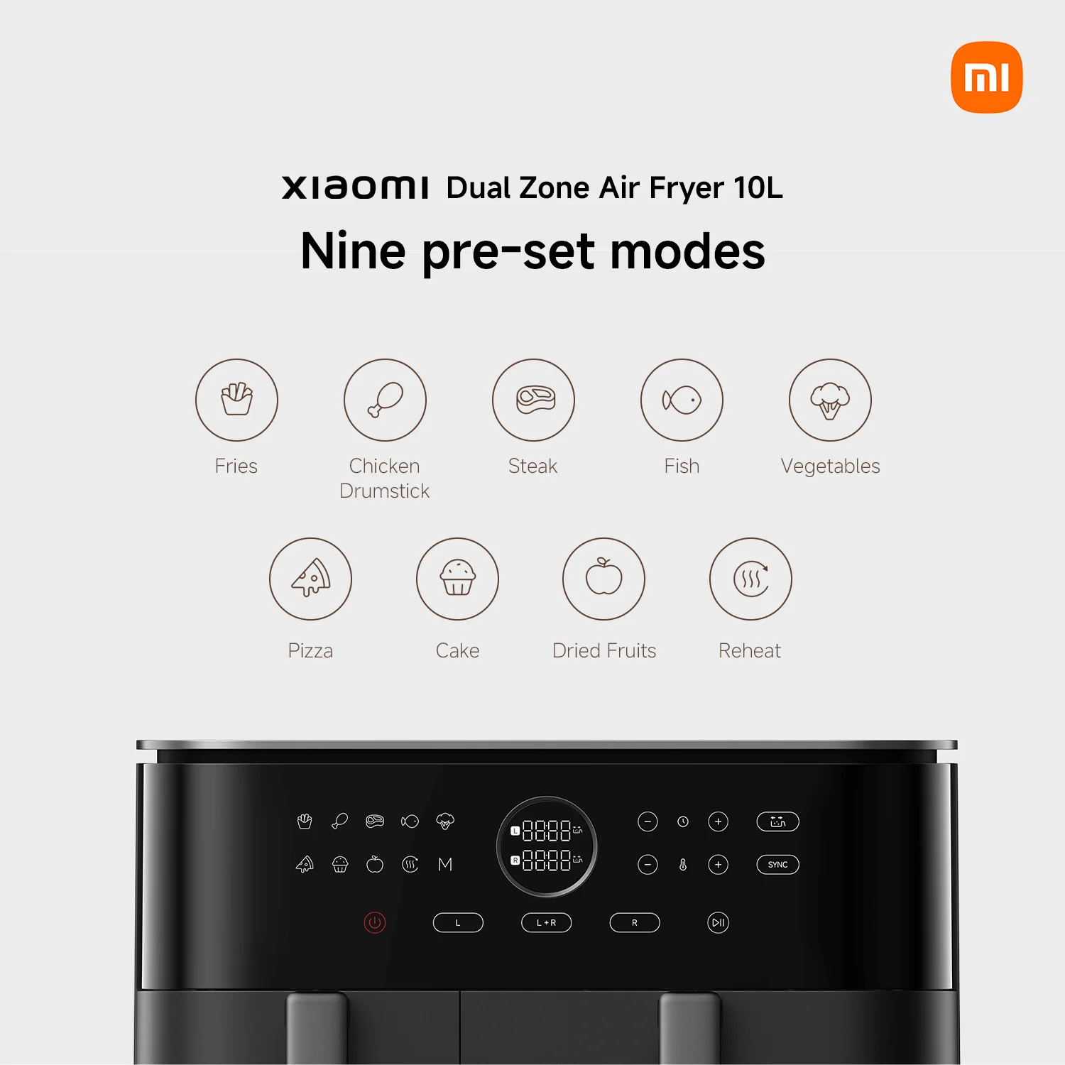 Xiaomi Dual Zone Air Fryer 10L - Image 8