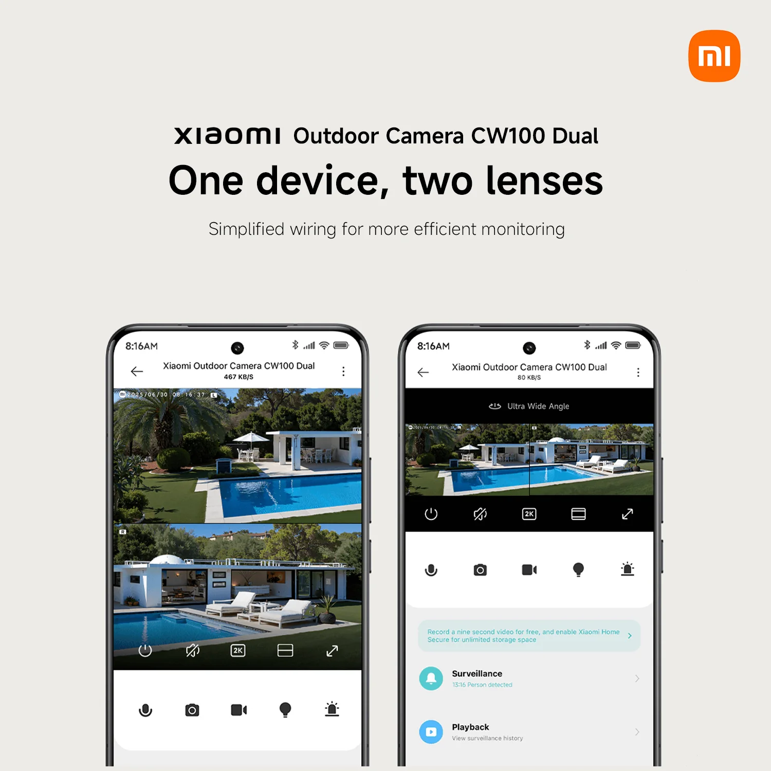 Xiaomi Outdoor Camera CW100 Dual - Image 5